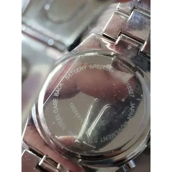 Unlisted Kenneth Cole 3010018527 10024676. Large blue face Working watch